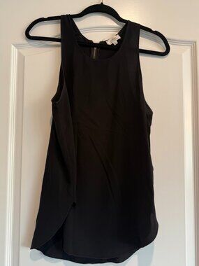 Aritzia Wilfred Black Sevres Blouse | Size S